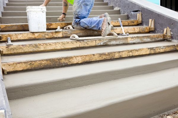 Concrete Steps Pouring in Arroyo Grande
