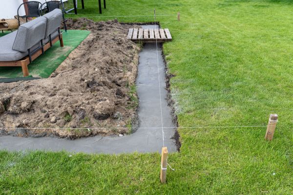 Cement Footer Installation in Arroyo Grande